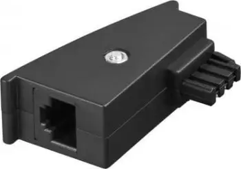 Adapter telefonik AVM Fritzbox TAE F në RJ45, kompakt, i bardhë