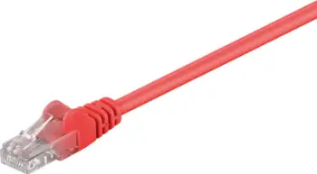Kabllo rrjeti Goobay, 3 m, e kuqe