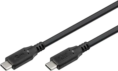 Kabllo USB C Goobay USB4, 240W, 20 Gbit/s, 1.5m, gri - 2