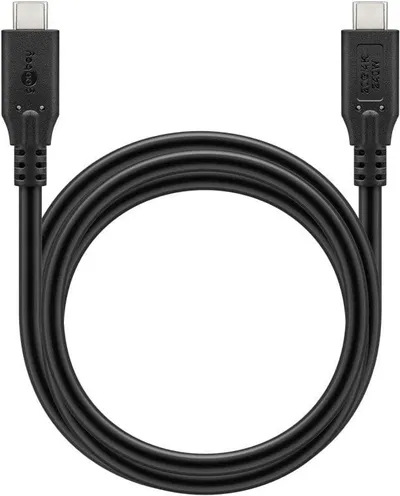 Kabllo USB C Goobay USB4, 240W, 20 Gbit/s, 1.5m, gri - 3