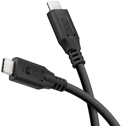 Kabllo USB C Goobay USB4, 240W, 20 Gbit/s, 1.5m, gri - 4