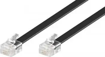Kabllo telefonike OEM RJ12, 15m, modular, e zezë