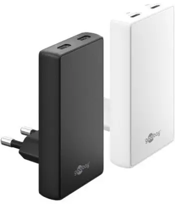 Karikues muri Goobay USB C PD GaN 75721, 45W, 2 porta, i zi