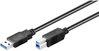 Kabllo USB Goobay, 1.8 m, e zezë
