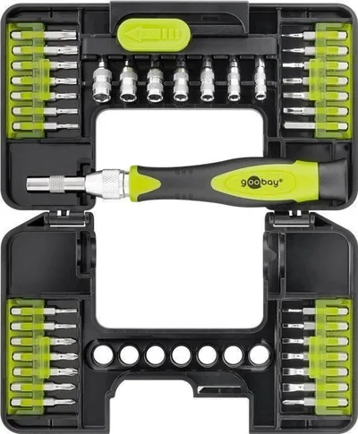 Set i çelësave për kaçavidë Goobay 74003, 37 copë - 1