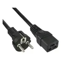 Kabllo energjie PremiumCord, 230V, 16A, 3m, e zezë