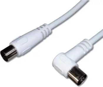 Kabllo antene PremiumCord, 2 m, e bardhë
