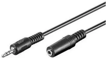 Kabllo PremiumCord 2x Jack 3.5mm, 10m, e zezë