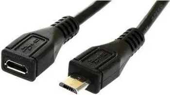 Kabllo lidhëse PremiumCord, mikro USB 2.0, 2m, e zezë