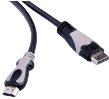 Kabllo PremiumCord DisplayPort në HDMI, 1m, e zezë