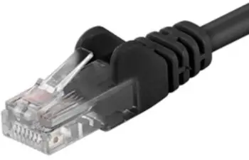 Kabllo PremiumCord Patch UTP, RJ45-RJ45, CAT6, 3m, e zezë