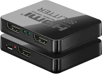 Ndarës sinjali PremiumCord HDMI splitter 1-2 porte, USB, 4K, FULL HD, 3D