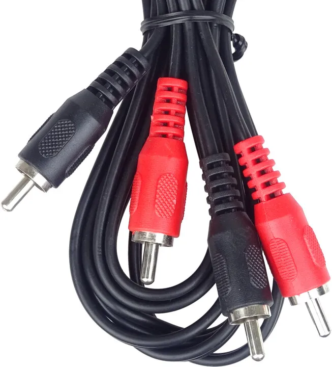 Kabllo audip PremiumCord për TV, 2x RCA, 2 m - 3