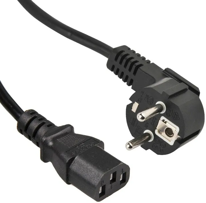 Kabllo PremiumCord 230V, 0.5m, e zezë - 2