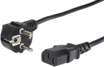 Kabllo PremiumCord 230V, 0.5m, e zezë