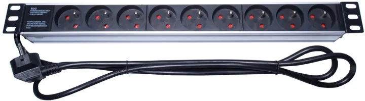 Kabllo zgjatëse PremiumCord, 1U, 19", 2m - 1
