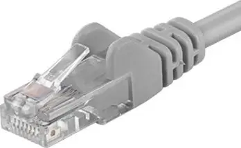 Kabllo PremiumCord Patchcable UTP, RJ45-RJ45, CAT6, 1m, e hirtë
