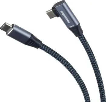 Kabllo USB PremiumCord USB C në USB C, 2 m, 60 W, e zezë