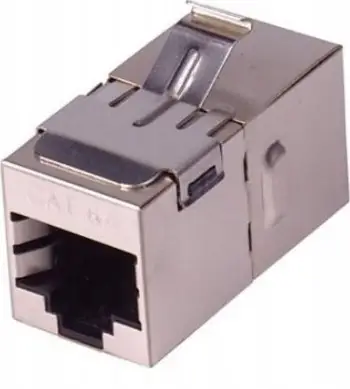 Modul rrjeti PremiumCord Keystone RJ45, CAT6a, STP, i bardhë