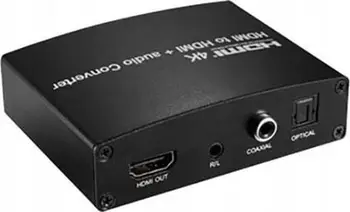 Ekstraktor audio HDMI PremiumCord, 4K, dalje stereo jack SPDIF Toslink RCA, i zi