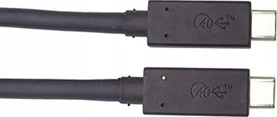 Kabllo USB PremiumCord ku4cx05bk, USB4 USB C në USB C, 0.5 m, e zezë - 5