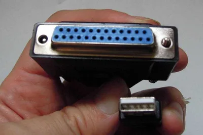 Kabllo USB PremiumCord USB A në DB25, 1 m, e zezë - 2