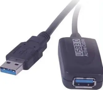 Kabull USB PremiumCord USB A në USB A, 5 m, USB 3.2 Gen 1, i zi
