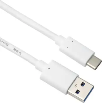 Kabllo USB PremiumCord USB A në USB C, 1 m, 10 Gbit/s, e bardhë