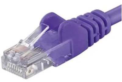 Kabllo rrjeti UTP RJ45 RJ45, Cat 5e, 7m, vjollcë - 1
