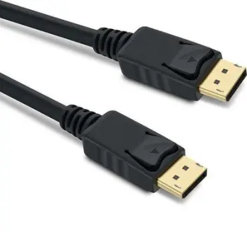 Kabllo PremiumCord DisplayPort - DisplayPort (kport8-015), 1.5 m, e zezë