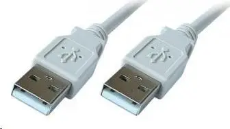 Kabllo Premiumcord USB A - USB B (ku2aa1), 1m, e bardhë
