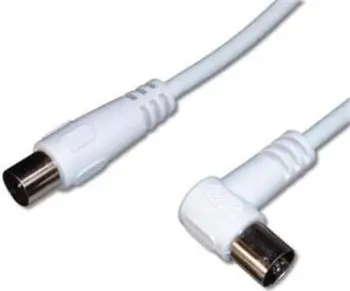 PremiumCord Kabllo Antene 5m, e bardhë