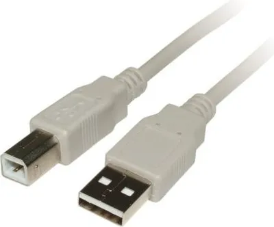 Kabllo PremiumCord USB A - USB B ku2ab05, 0.5m, e hirtë - 1