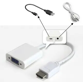 Konvertues i HDMI në VGA PremiumCord