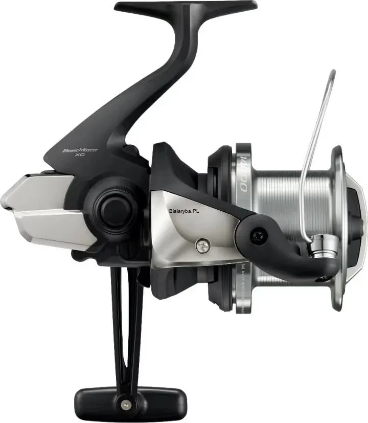 Rrotull peshkimi Shimano Beastmaster 14000, BMBP14000XC, argjendtë/zezë - 2