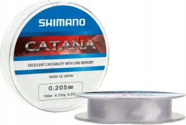 Fije peshkimi Shimano Catana Spinning, najlon, transparente, 150m - 1