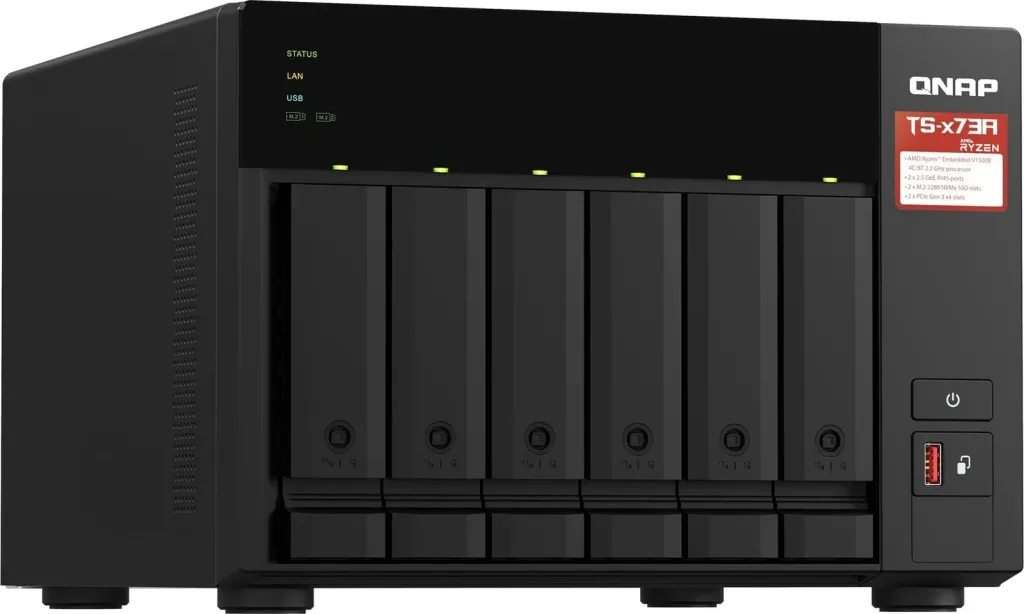 Server QNAP TS-673A-8G - 3