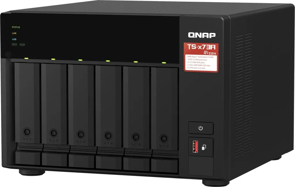 Server QNAP TS-673A-8G - 4
