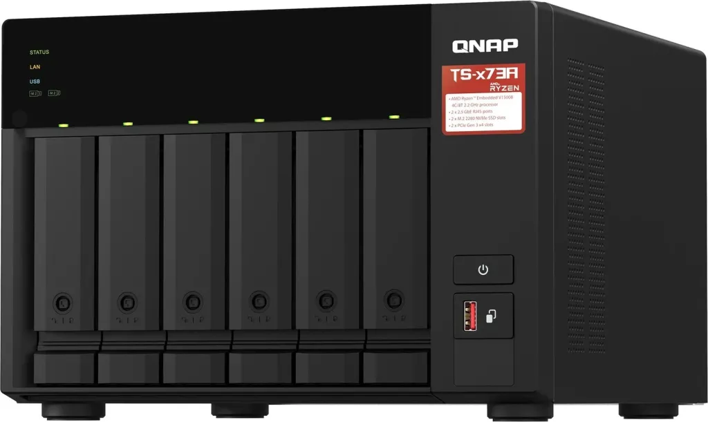 Server QNAP TS-673A-8G - 5