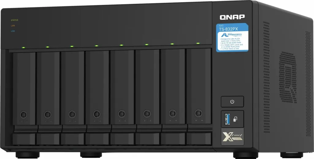 Server QNAP TS-832PX-4G - 4