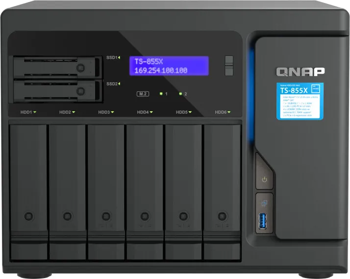 Server QNAP TS-855X-8G - 1