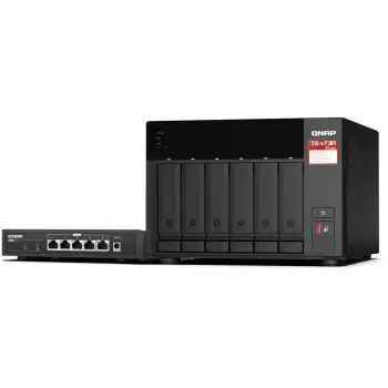 NAS server QNAP TS-673A-SW5T, i zi