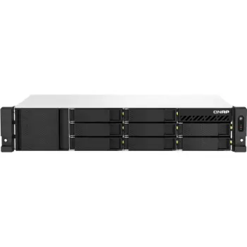 NAS rackmount QNAP TS-864eU-8G, Intel Celeron N5095, 8GB RAM, 8x3.5/2.5 SATA, 2U, short depth