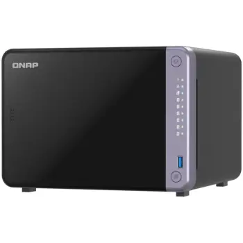 NAS server QNAP TS-632X-4G, 6-bay, 4GB RAM, 2x 10GbE SFP+, 2x 2.5GbE, i zi/gri