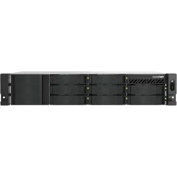 NAS QNAP TS-855EU-RP-8G 8-bay, 8GB RAM, 2x 2.5GbE, 2U rack short-depth, 2x PSU, i zi