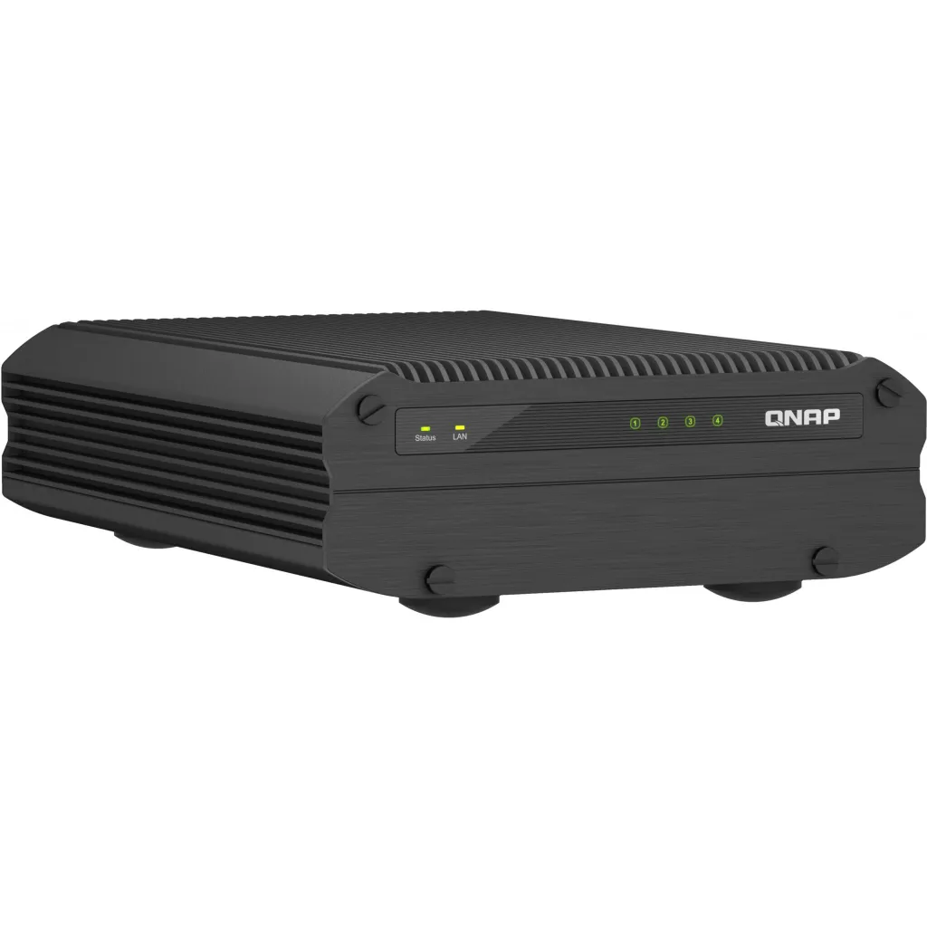 NAS QNAP TS-i410X-8G, 4-bay, 8GB RAM, Tower, e zezë - 1