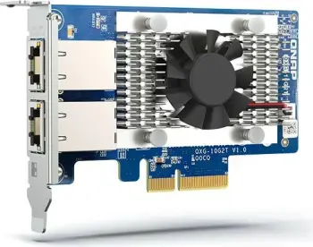 Kartë rrjeti QNAP QXG-10G2T, 2x10GbE, PCI Express, e brendshme
