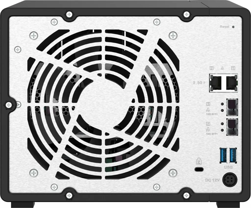 NAS QNAP TS-932PX-4G, 9 slote, 4GB RAM, 2x10GbE, 2x2.5GbE, e zezë - 2