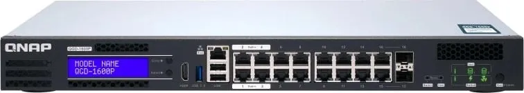Switch QNAP QGD-1600P, 16+4 porte PoE, rackmount - 1