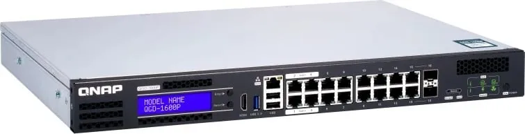 Switch QNAP QGD-1600P, 16+4 porte PoE, rackmount - 6